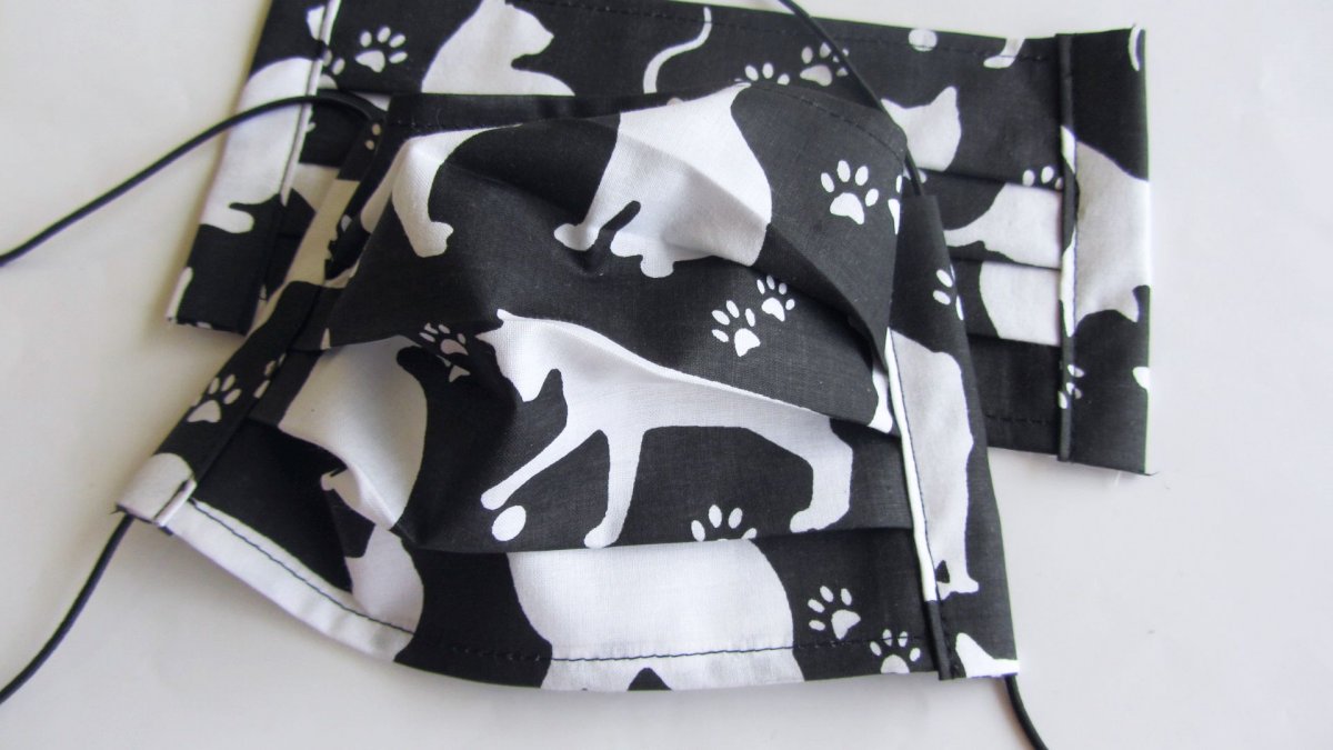 Rouška jednovrstvá - Kočičky