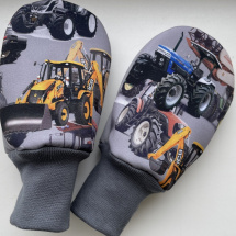 Softshellové rukavice - Traktory