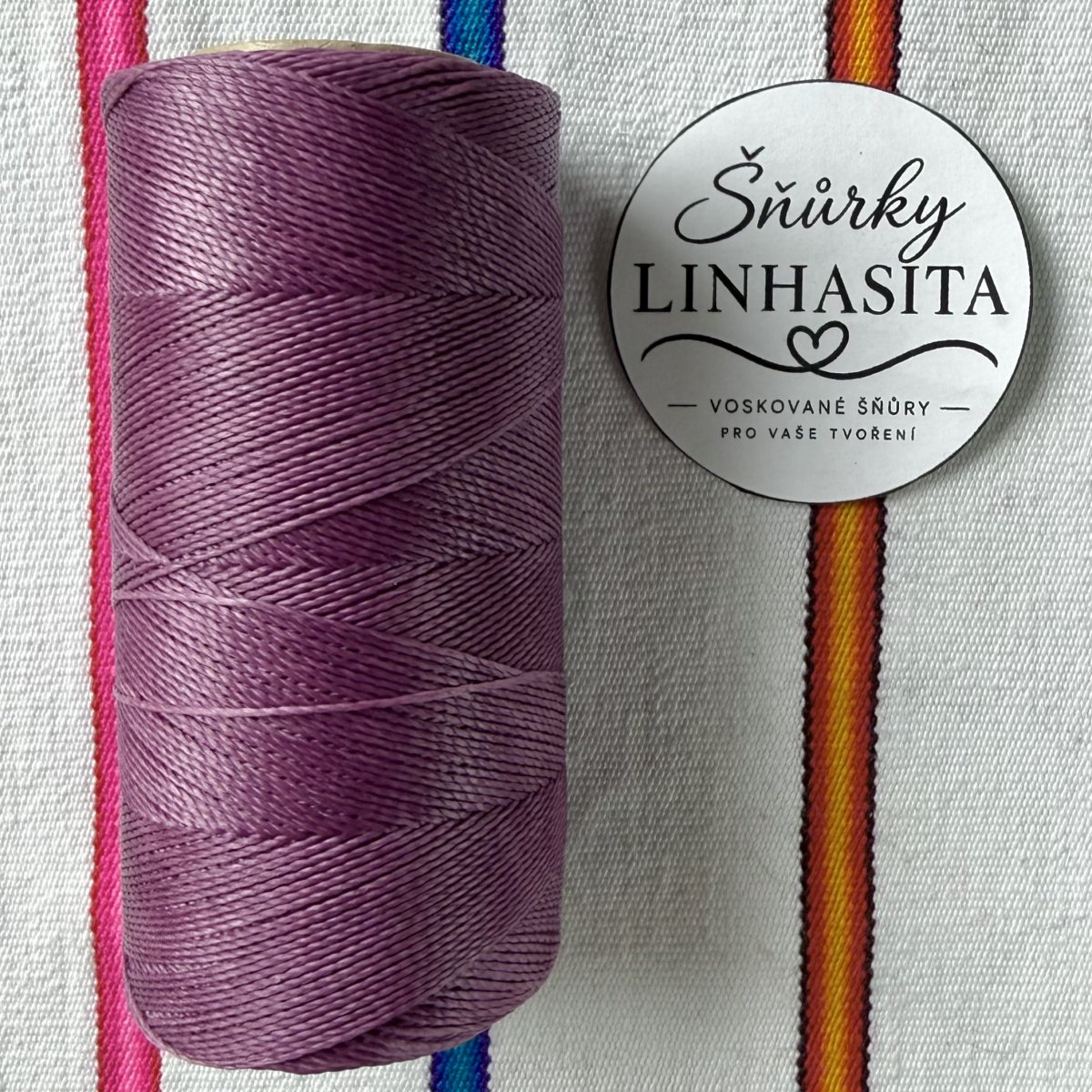 Linhasita 0,5 mm 360 celá cívka (nachová)