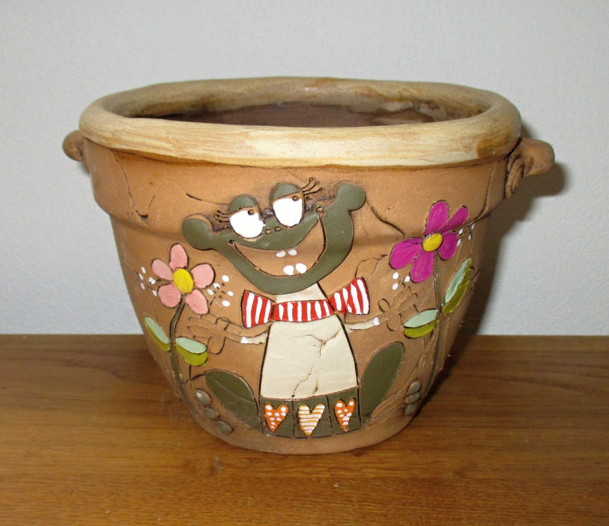 Obal na květináč - Žabka