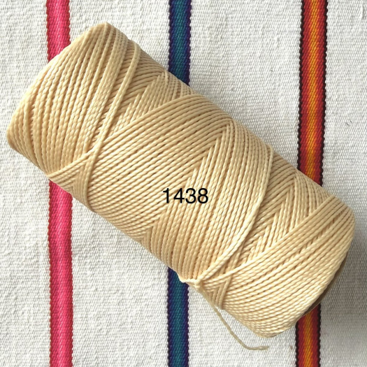 Linhasita 1 mm 1438 celá cívka (béžová)