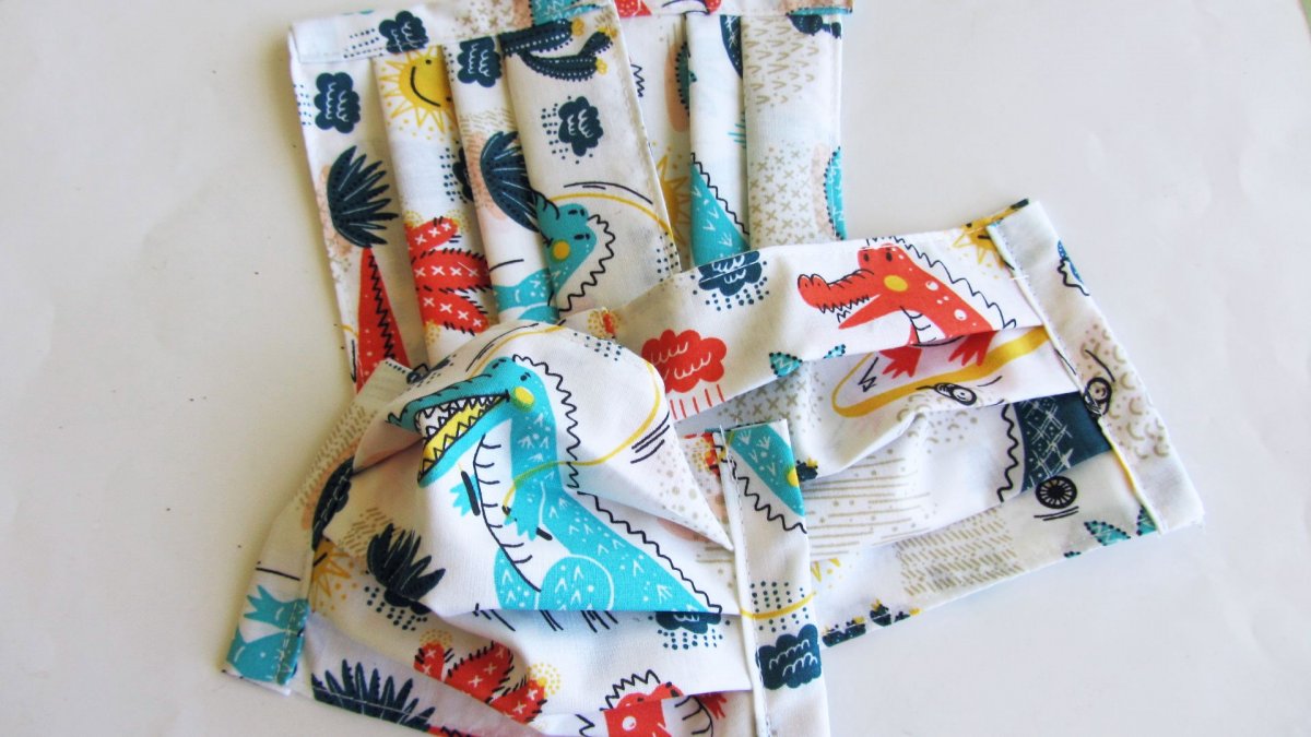 Roušky dětské - Veselí krokodýli