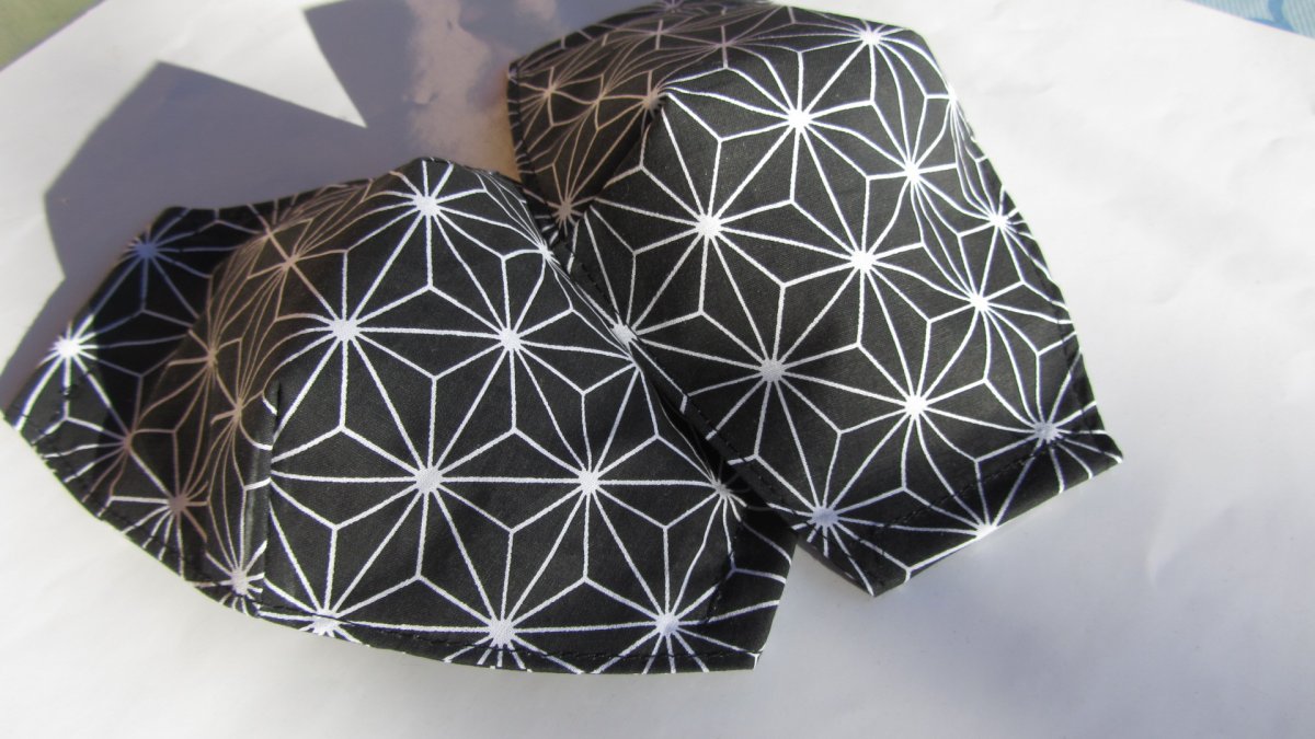 Rouška dvouvrstvá - Geometrie