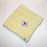 Pletená deka z bambulkové příze pro miminko