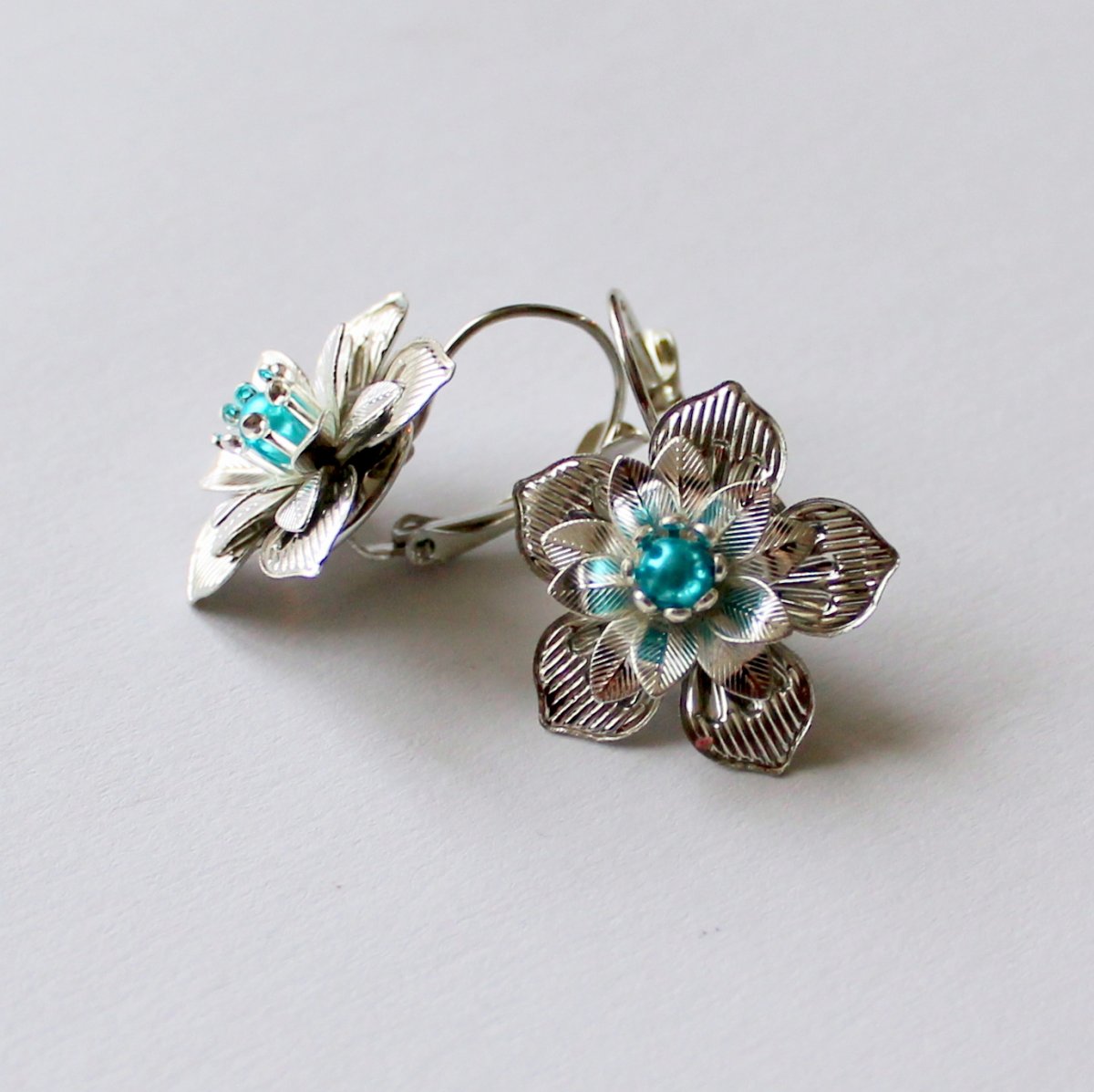 Květinky - náušnice