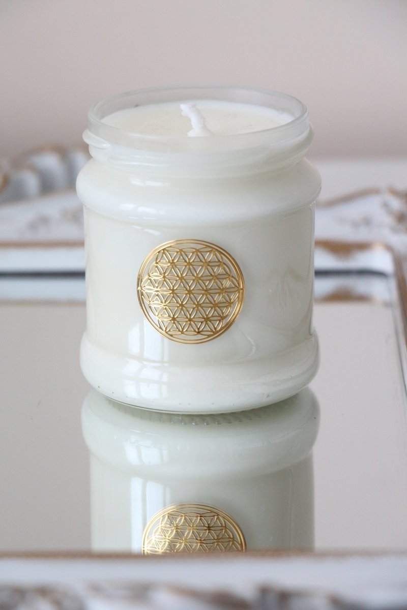 Svíčka květ života - Harmonie a klid 