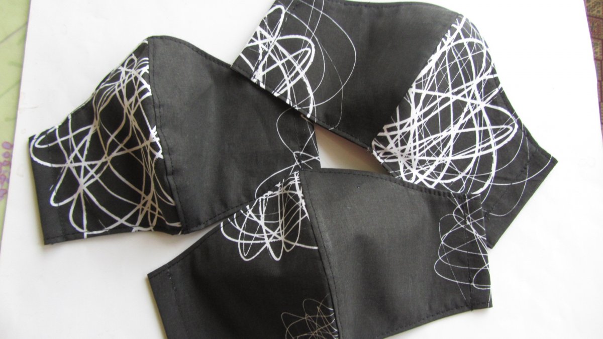 Rouška dvouvrstvá - Čáry máry