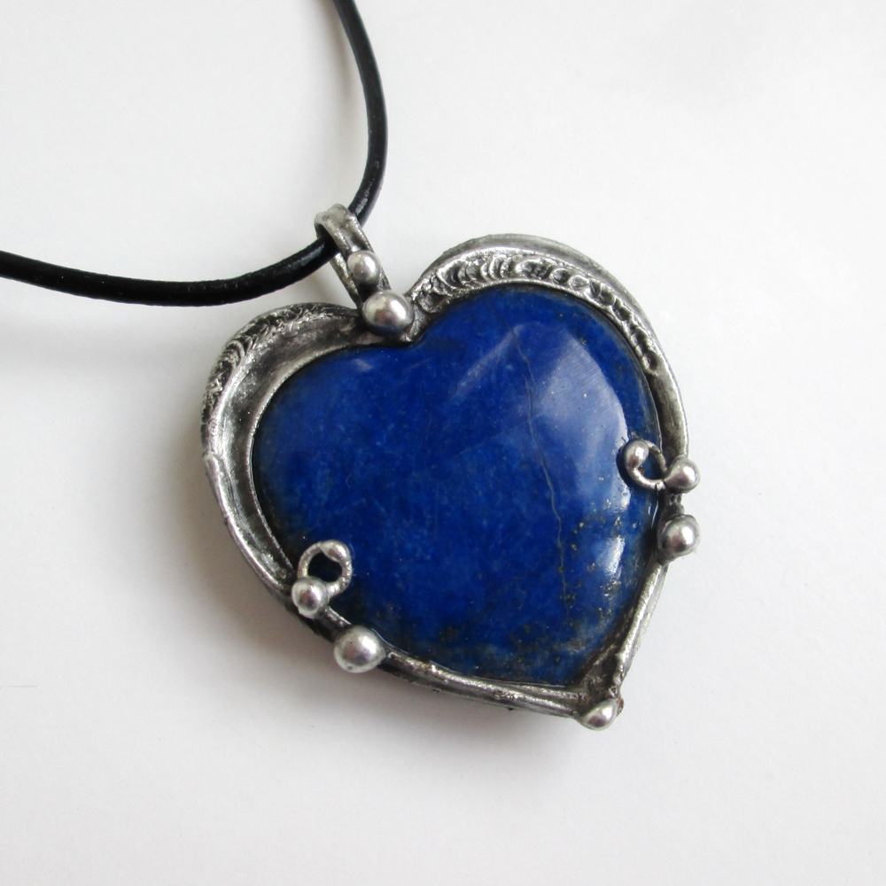 Lapis lazuli srdce