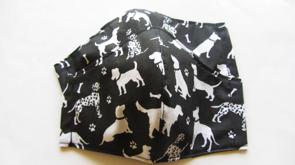 Rouška dvouvrstvá - Haf haf