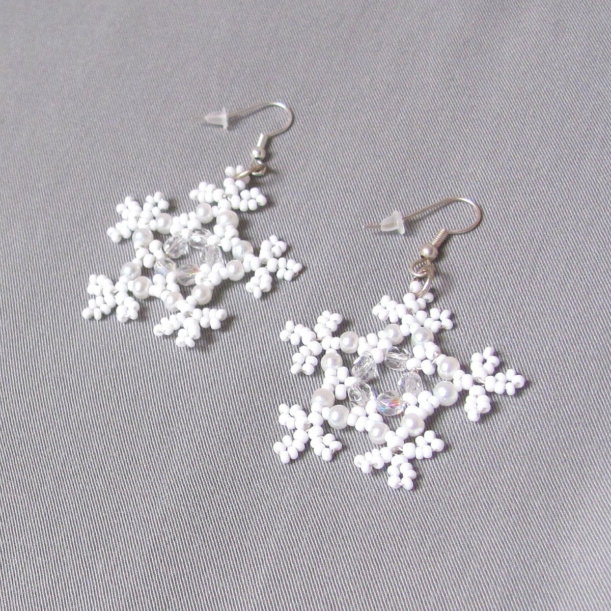 Sněhové vločky bílé, velké