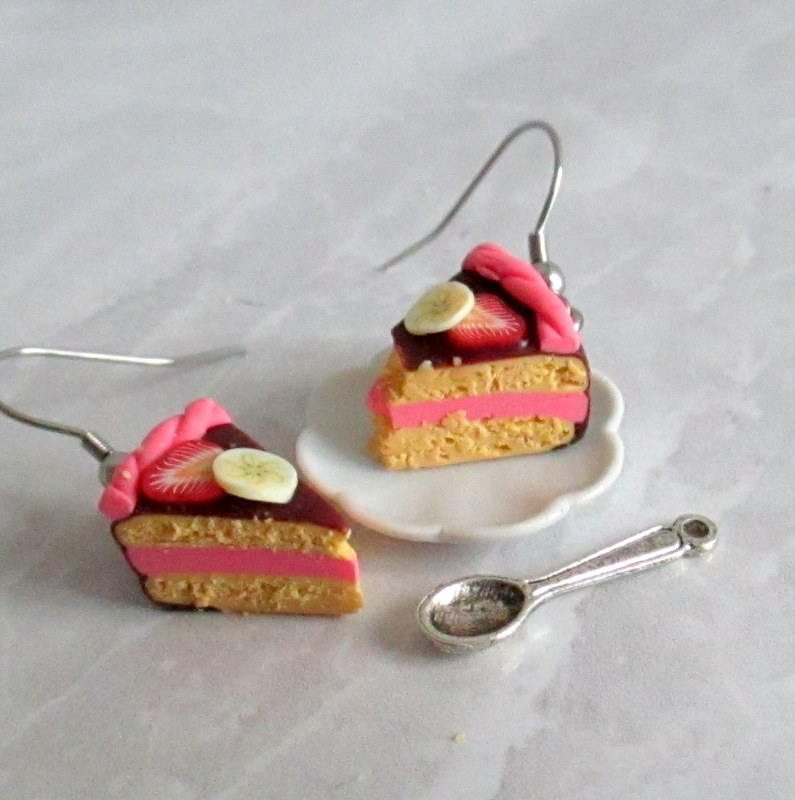 Piškotové dortíky s ovocem