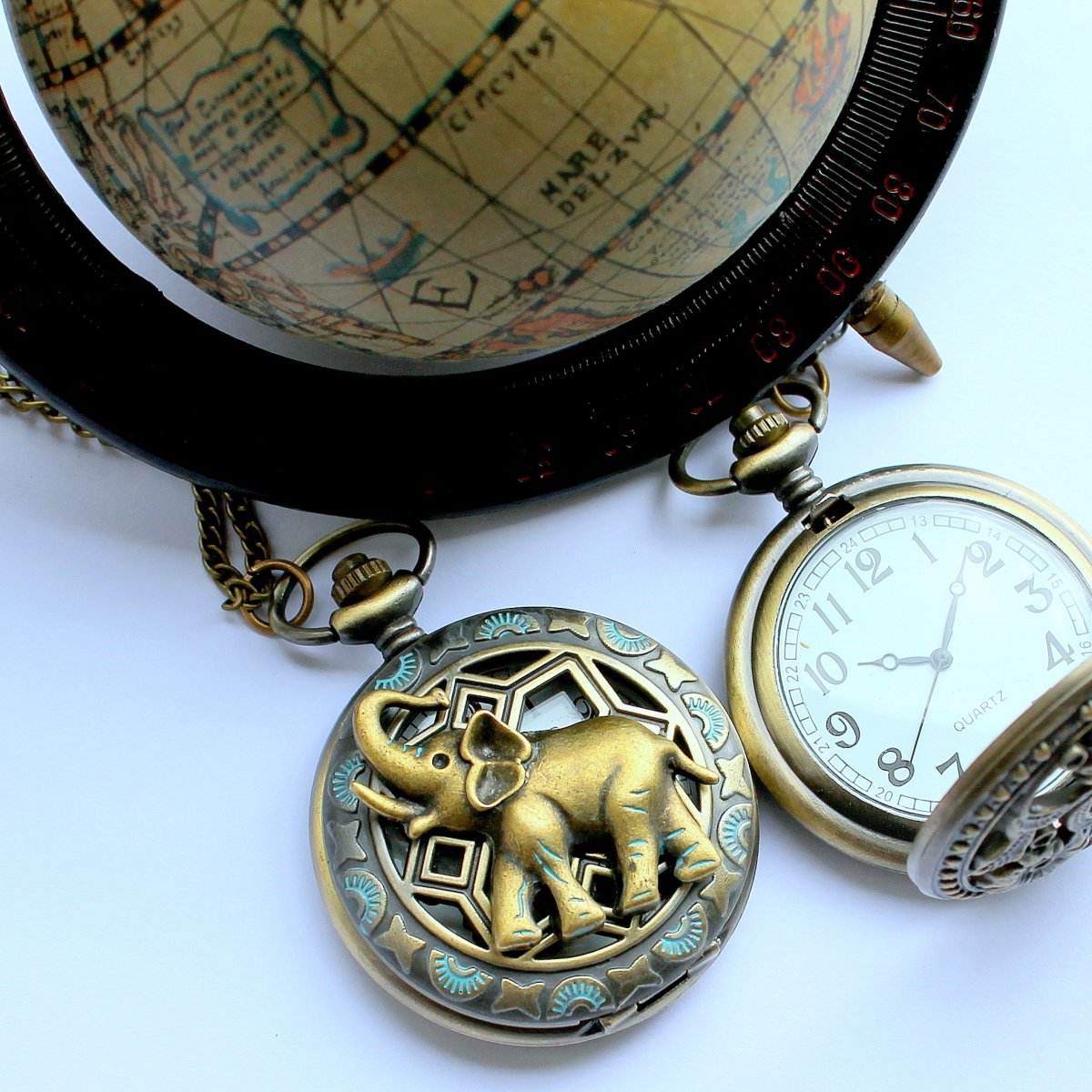 Tak jde čas - hodinky se slonem