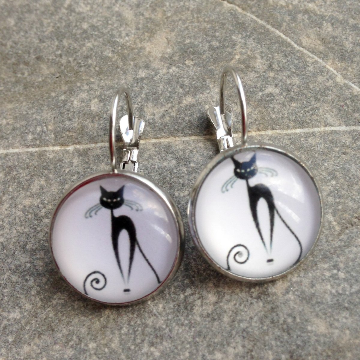 Náušnice Kočky 3