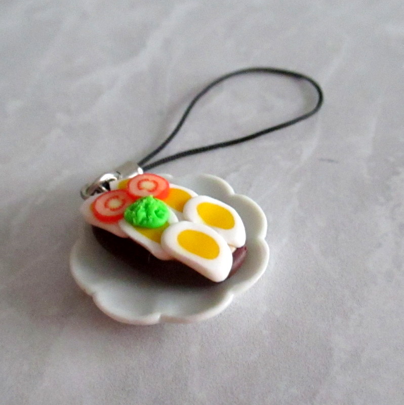 Obložený chléb - přívěsek