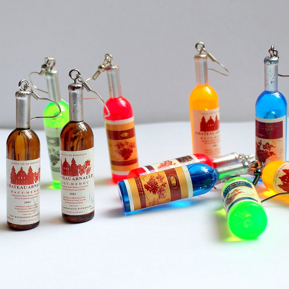 Hurá na mejdan!!! -  náušnice (zelené)