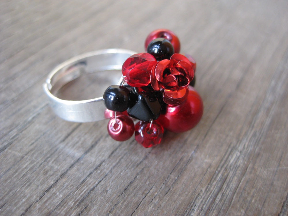 Black & Red - prsten