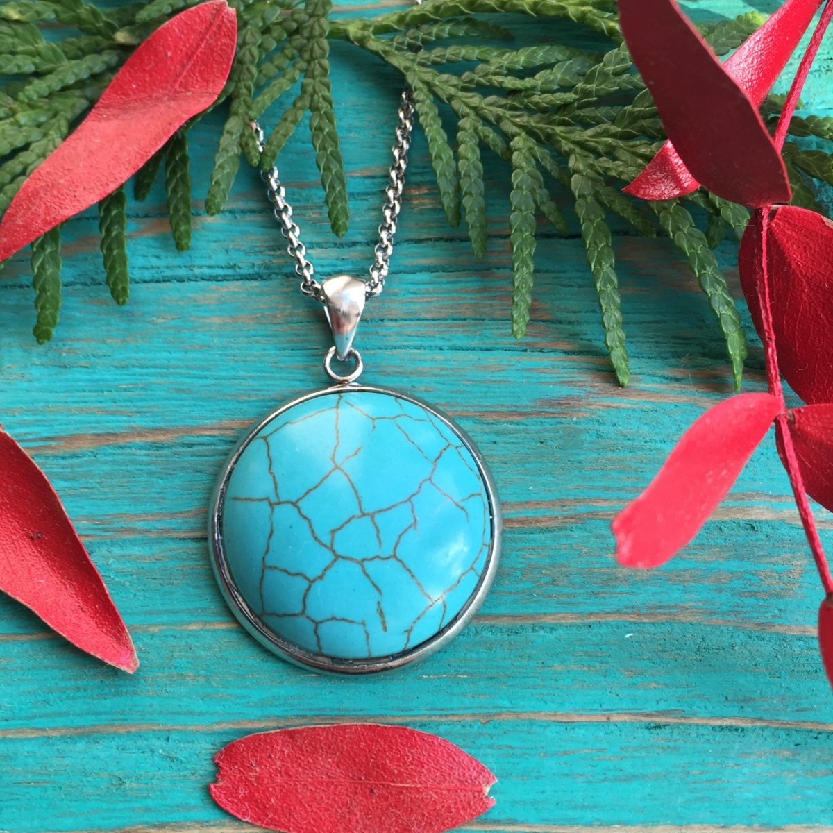 Tyrkysek - přívěsek S.Steel