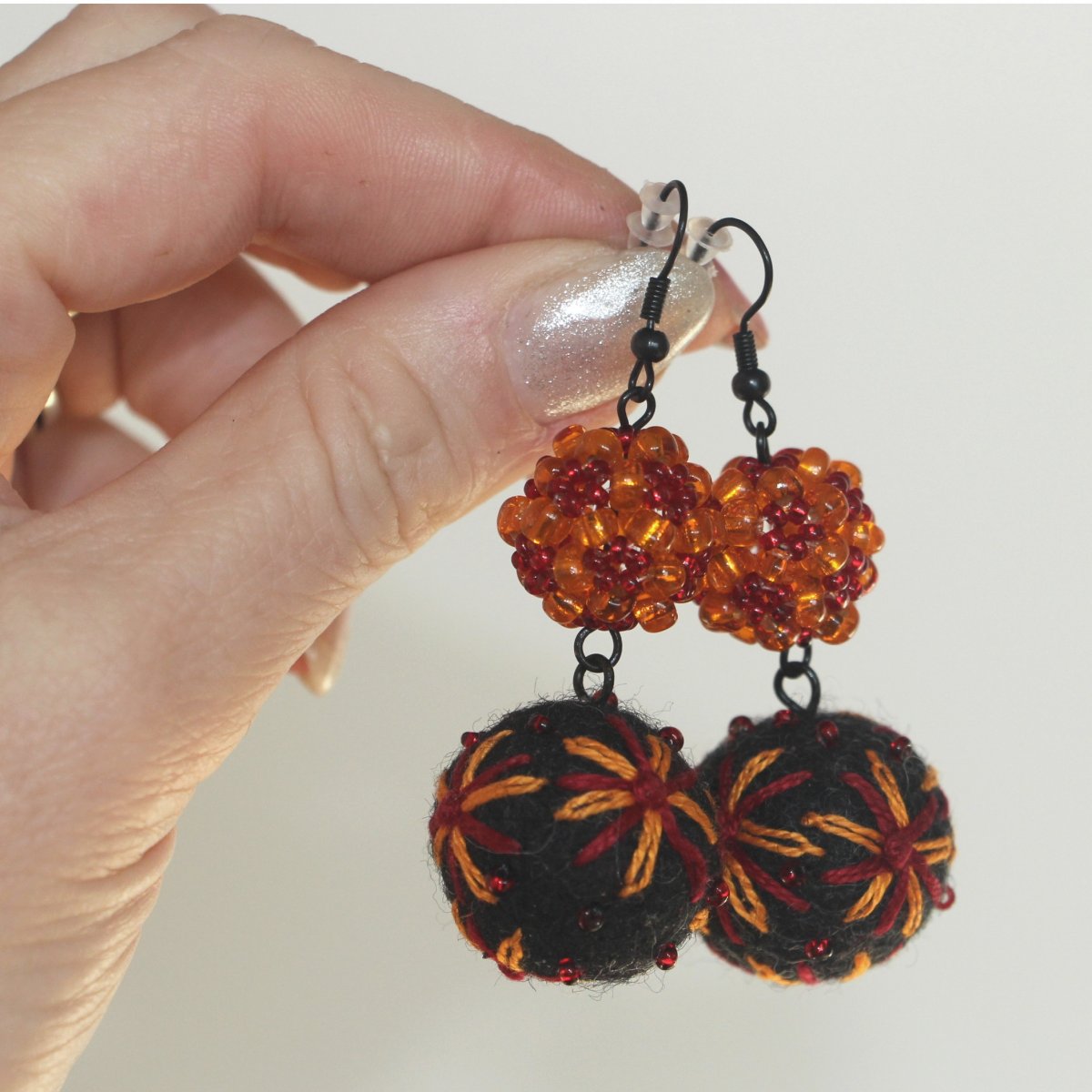 Náušnice - Zářivé oživení