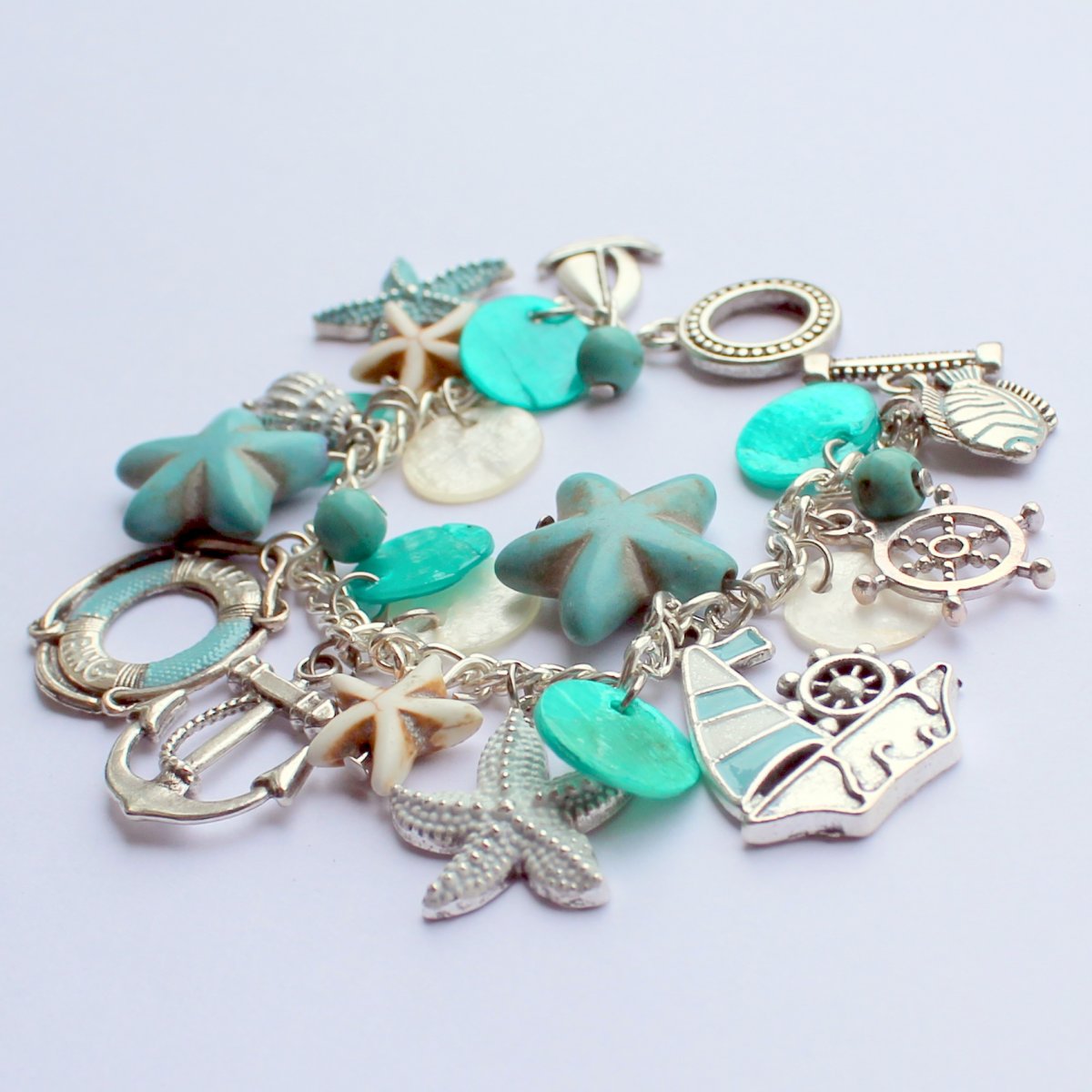 Na pláži - náramek 