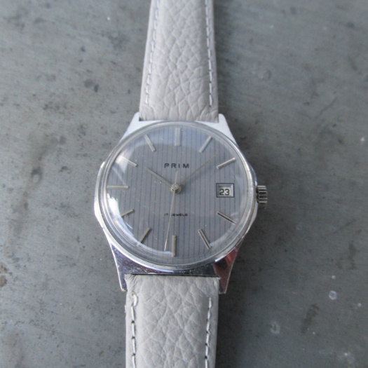 Legendární hodinky PRIM "PYŽAMO" z 1985 s datumem