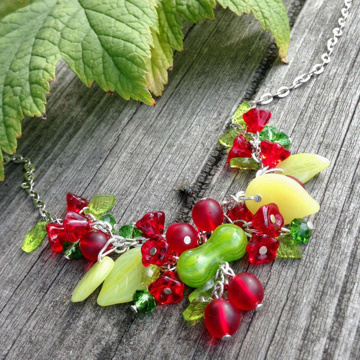 Rybízky - náhrdelník