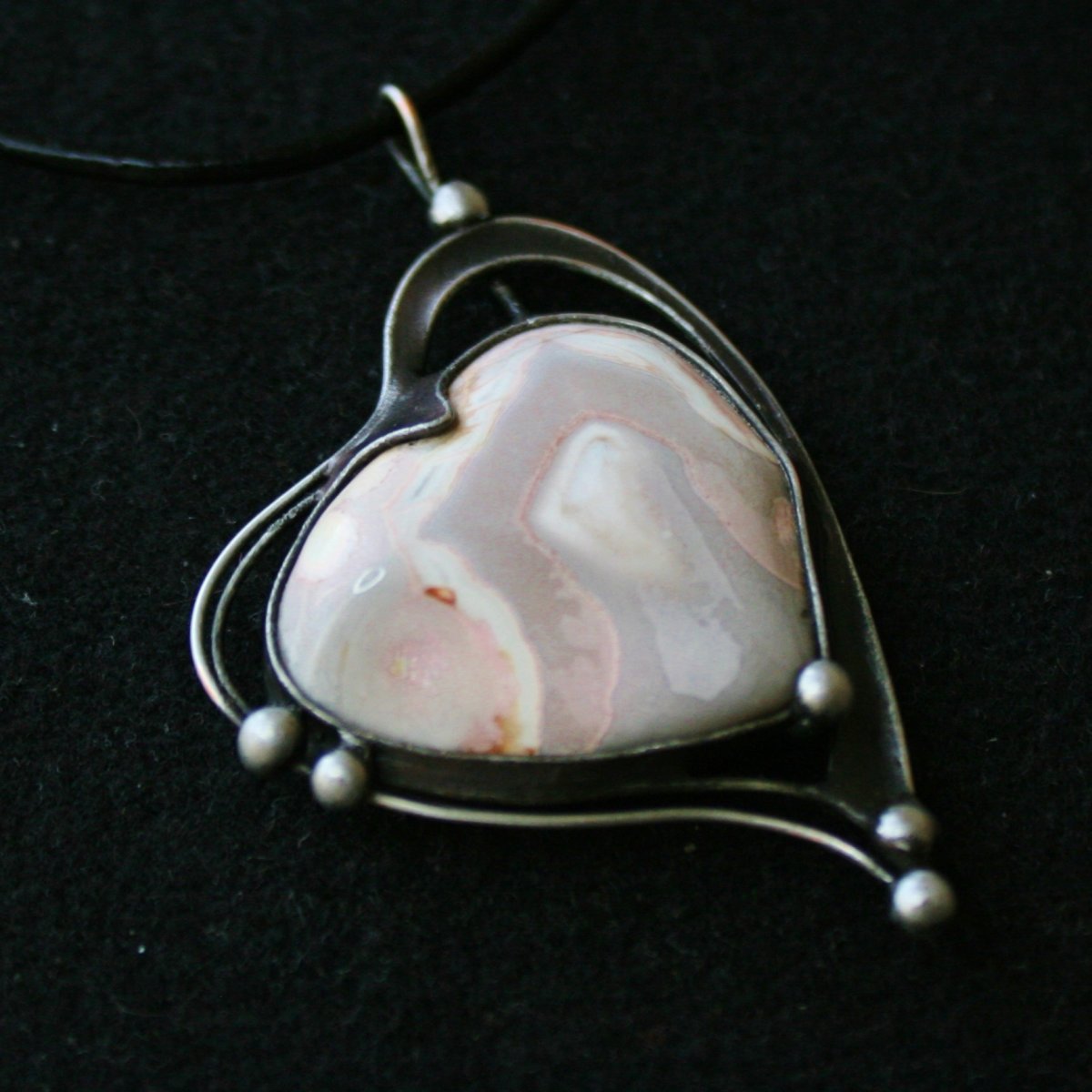  Lásko jediná - růžový achát   