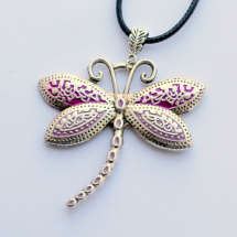 Luxusní vážka - náhrdelník
