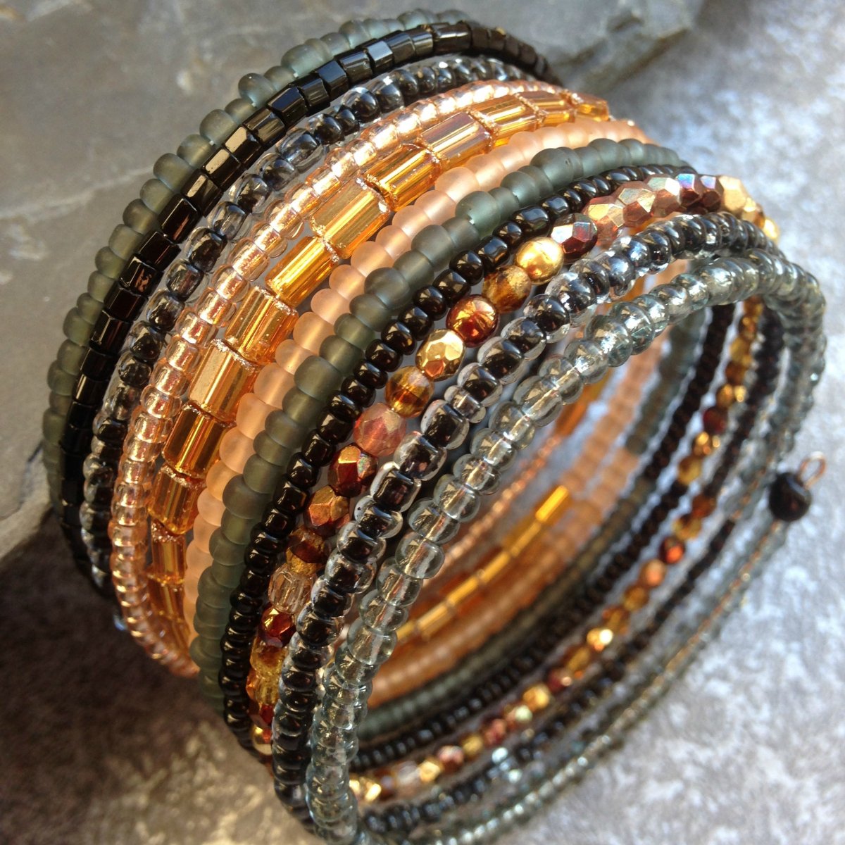 Náramek Black & gold