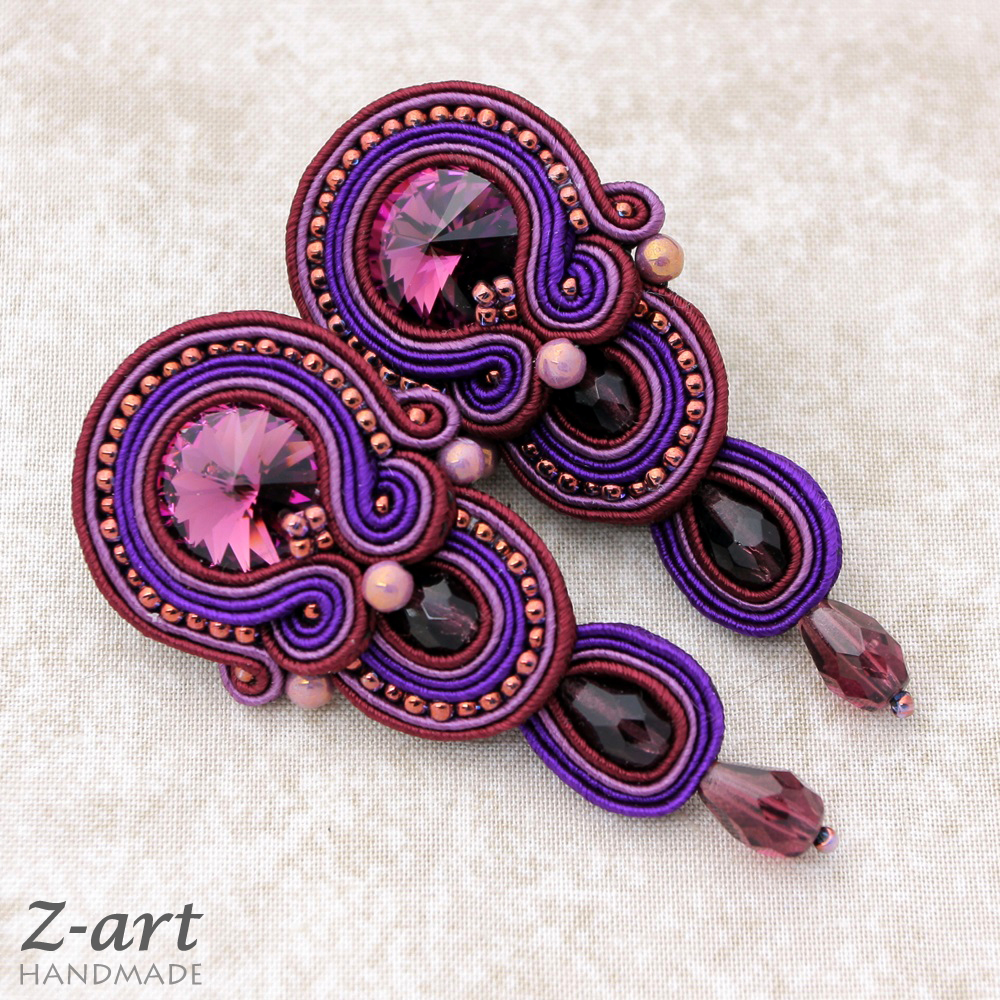 Sutaškové náušnice Chloe No. 08