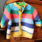 Dětský jarní bavlněný svetr