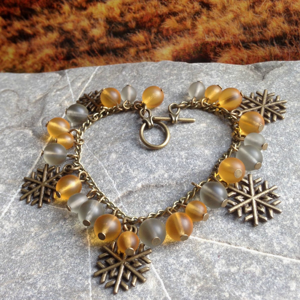 Hořčicový náramek