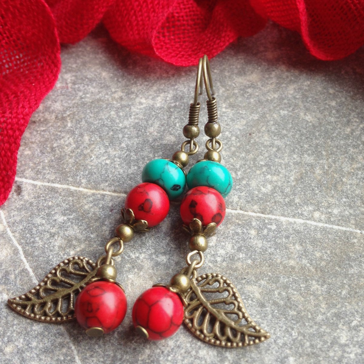 Jeřabinky s tyrkysem