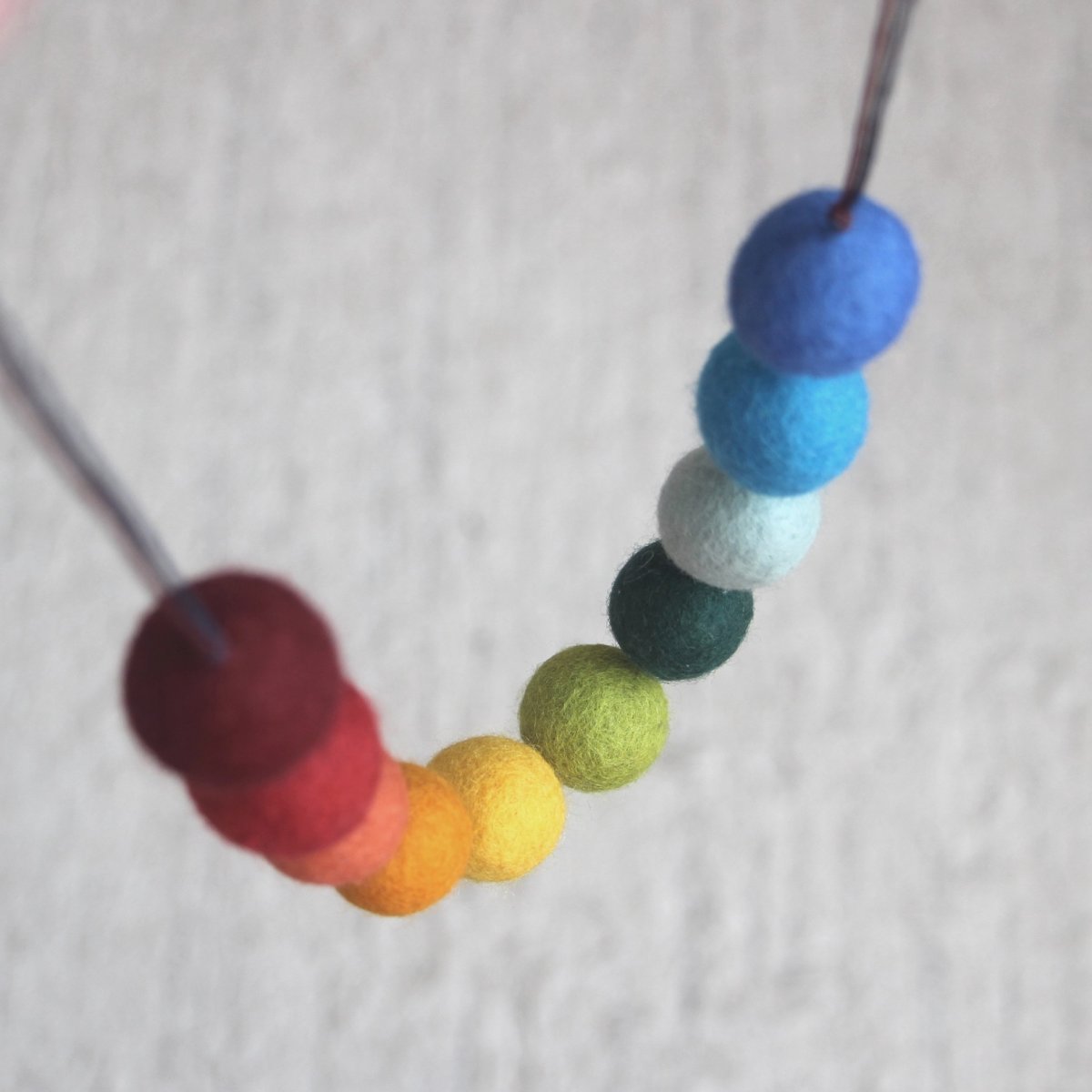 Náhrdelník - ombré