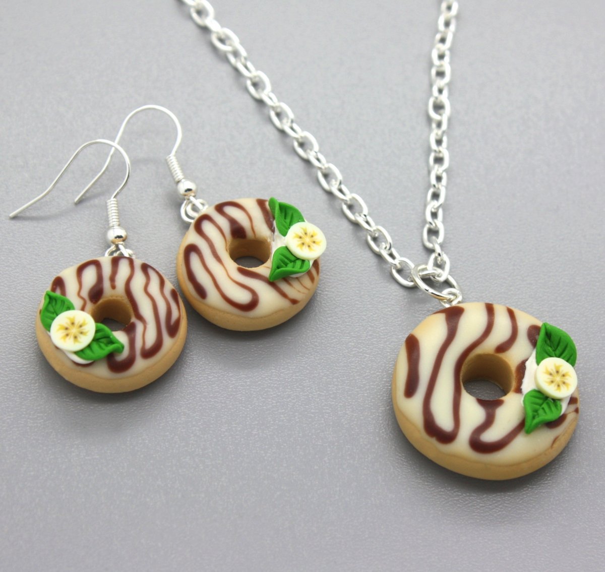 donuty banánové souprava