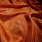 Kvítky - oranžový hedvábný šátek