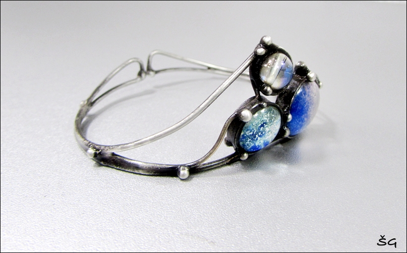 Náramek - kapky rosy