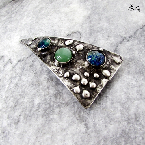 Spona do vlasů - bubbles