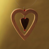 Valentýnský přívesek "Srdce v srdci"