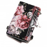 PIVOŇKY NA ČERNÉ - crossbody taštička