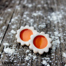 Linecká kytka - větší (oranžové, visící)