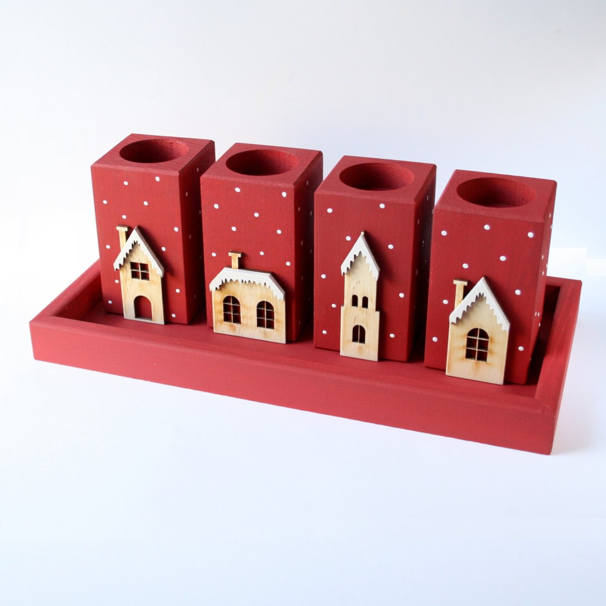 Sada vánočních svícnů