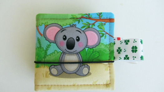 Textilní knížka - Koala se zvířátky