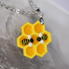 Medovo-včelkový náhrdelník