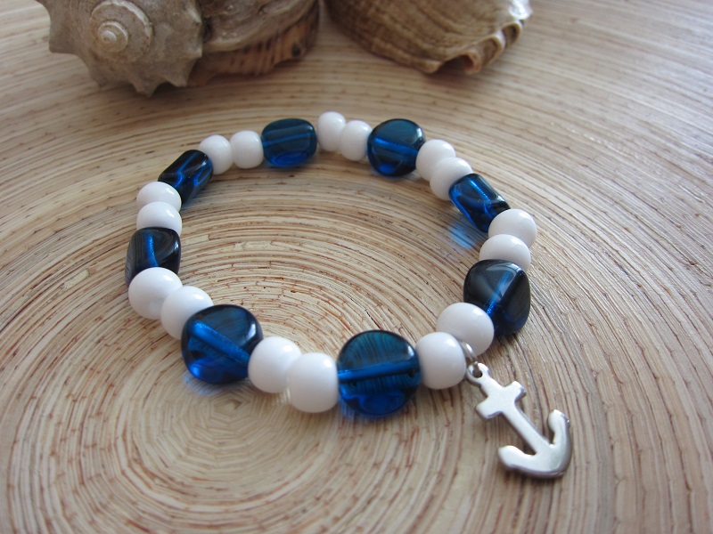 náramek Námořnický s kotvou ...