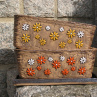 Truhlík kytičky - 35 cm