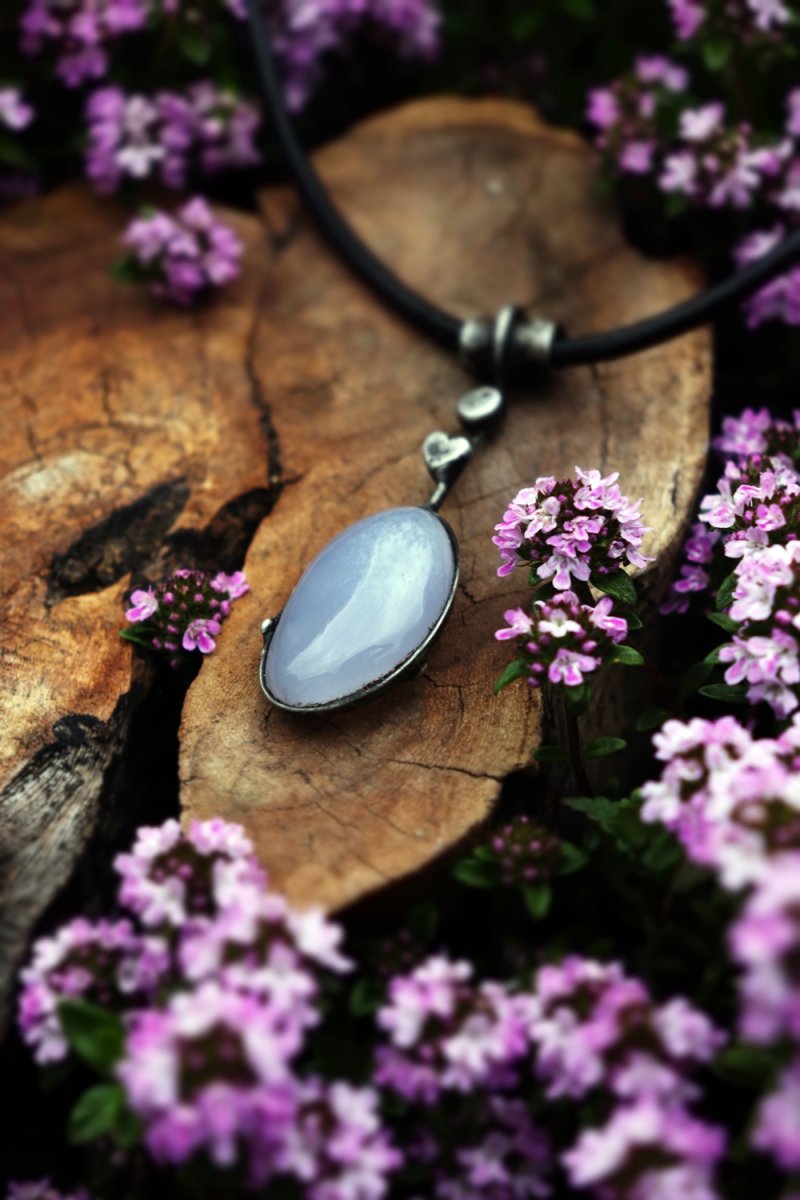 Náhrdelník - chalcedon