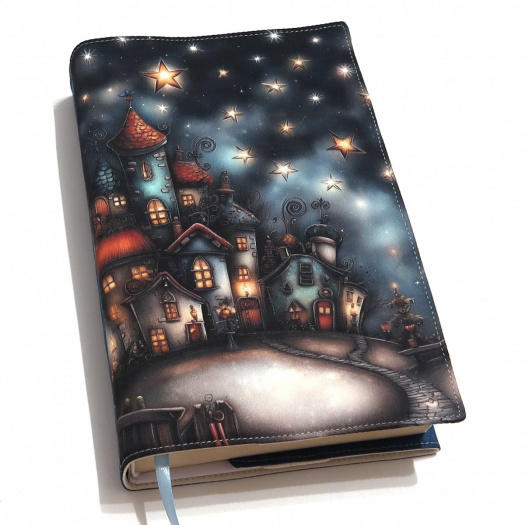 NOČNÍ DOMEČKY -  obal na knihu