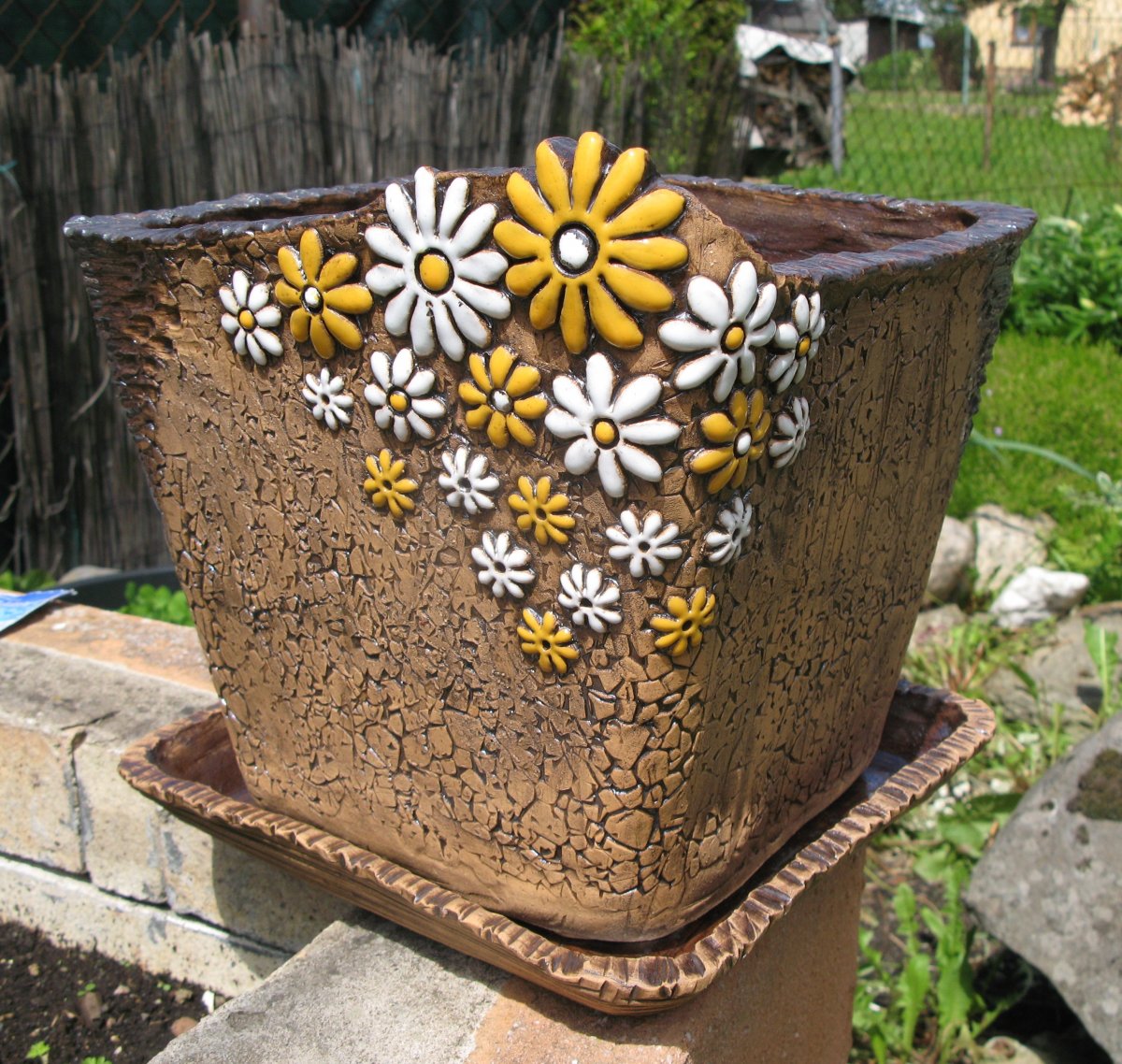 Květináč velký hranatý