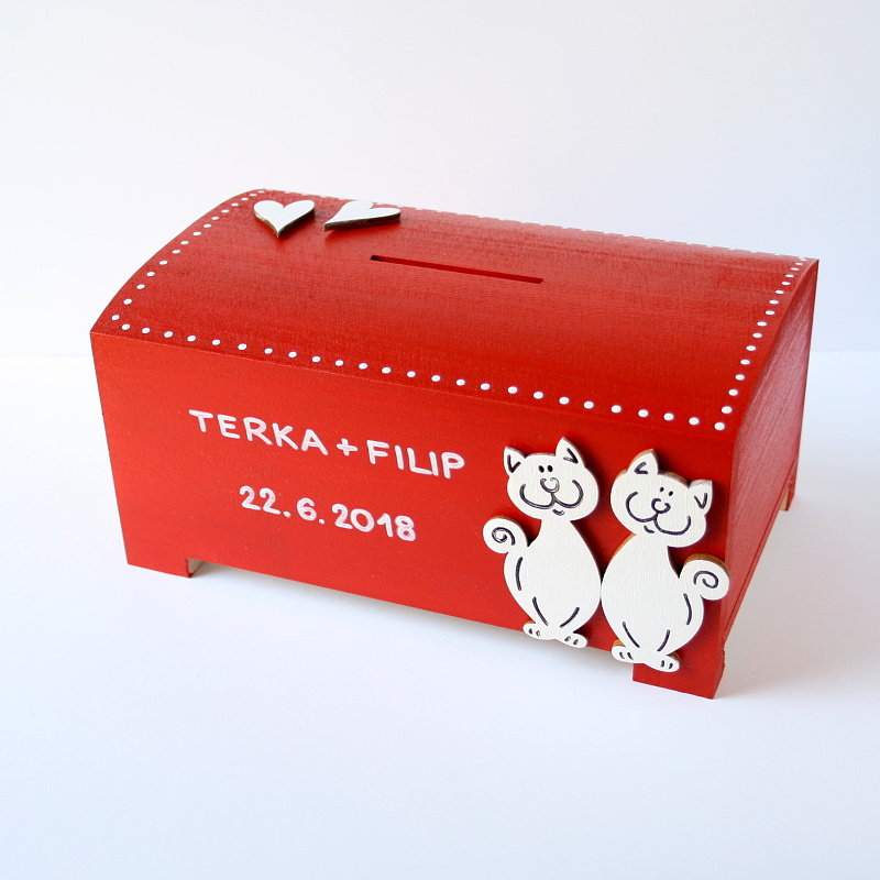 Kočičí pokladnička velká - na přání