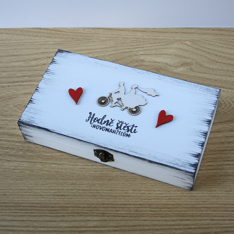 Svatební krabička na peníze 